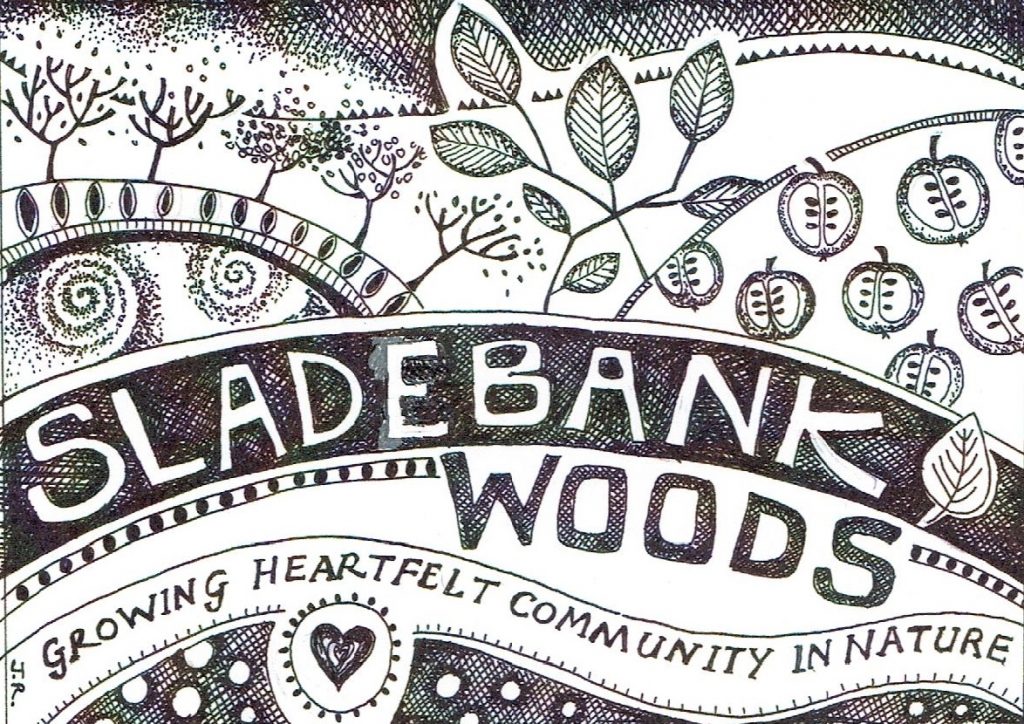 Sladebank Woods artwork by Jaine Rose